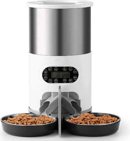 Automatic Double Meal Pet Feeder