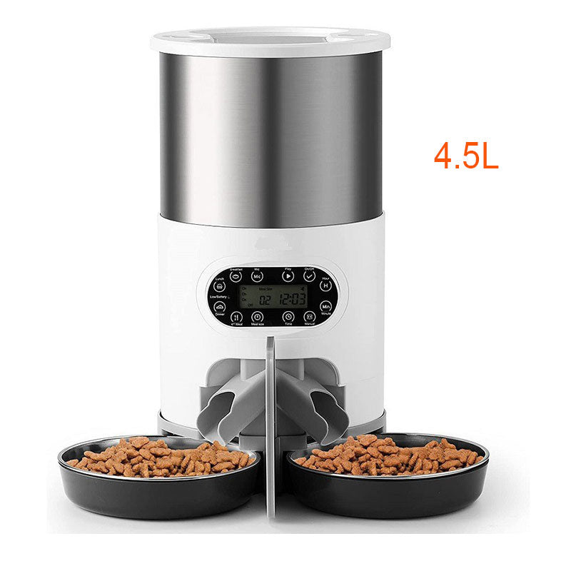 Automatic Double Meal Pet Feeder