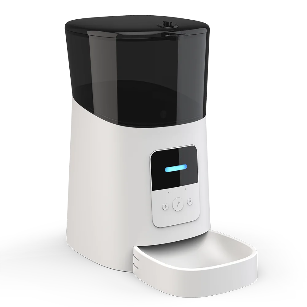 Smart Wi-Fi Pet Feeder with Voice Recorder