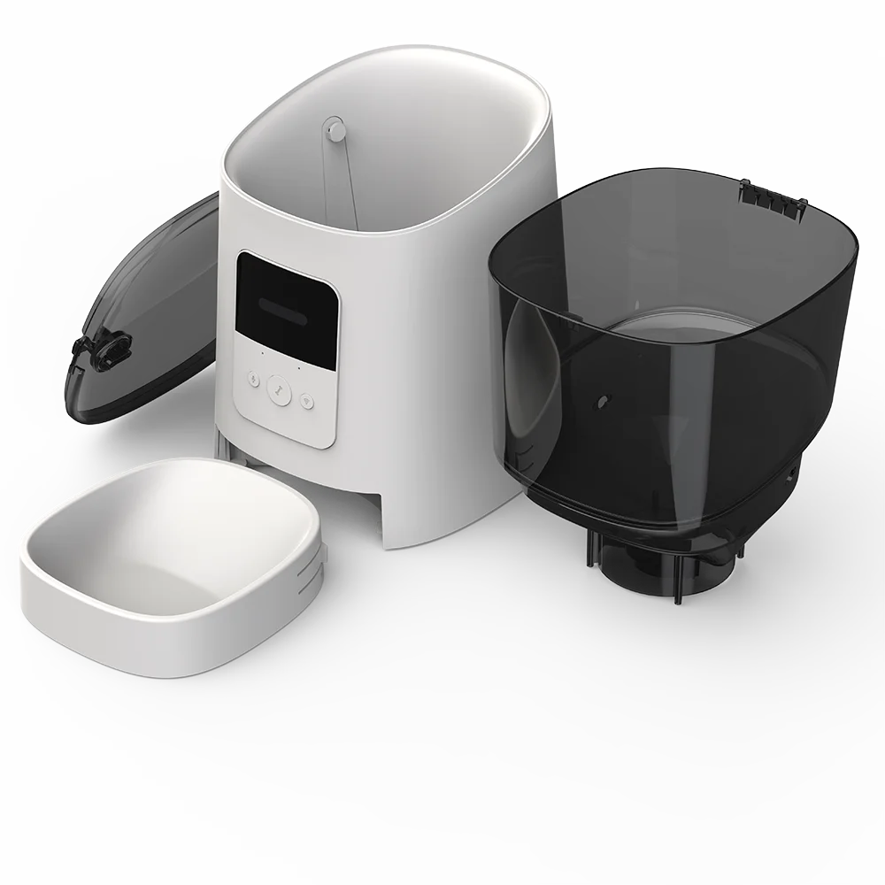 Smart Wi-Fi Pet Feeder with Voice Recorder